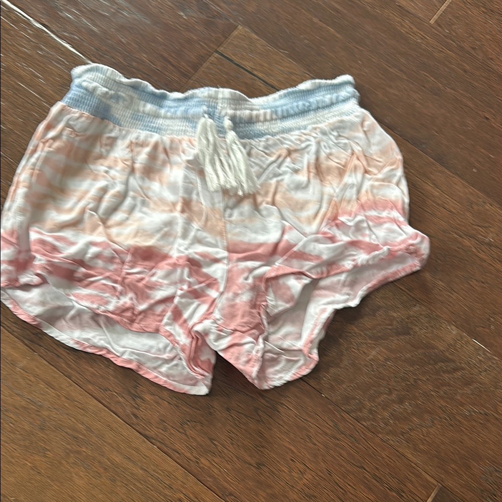 Ron Jon Blue and Pink Athletic Shorts
